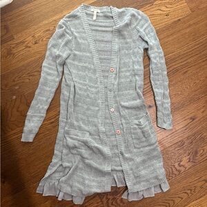 Matilda Jane Gray Knit Cardigan